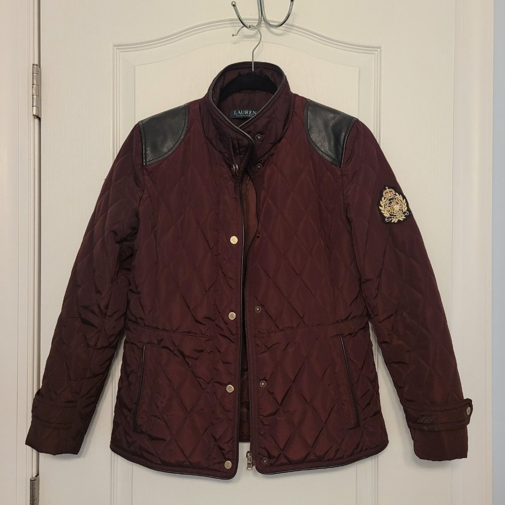 SOLD - LAUREN RALPH LAUREN Quilted Jacket, Small Petite